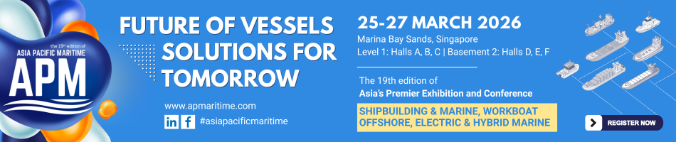 Asia Pacific Maritime (APM) | Future of vessels solutions for tomorrow | March 25-27, 2026 | Marina Bay Sands, Singapore