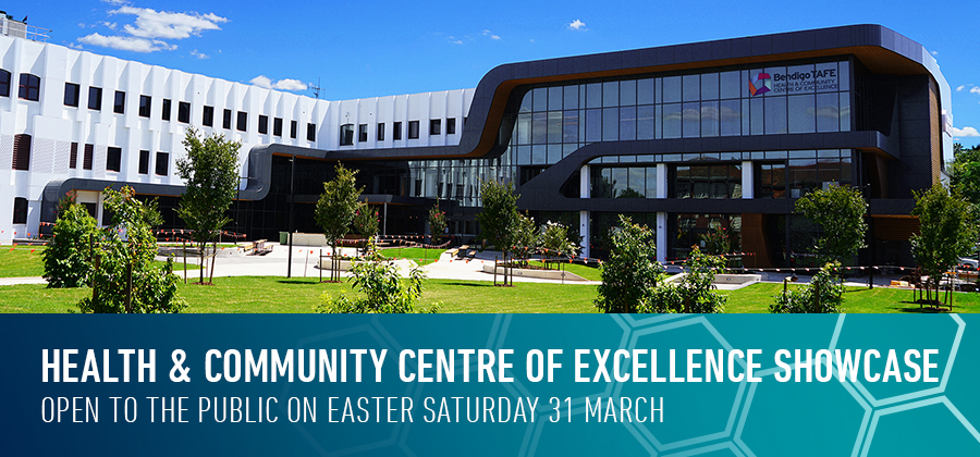 HEALTH & COMMUNITY CENTRE OF EXCELLENCE SHOWCASE | Open to the public on Easter Saturday 31 March
