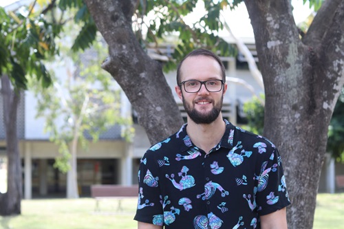 Photo: JCU Prep Alumni and Bachelor of Social Work student, Joshua Dodgson